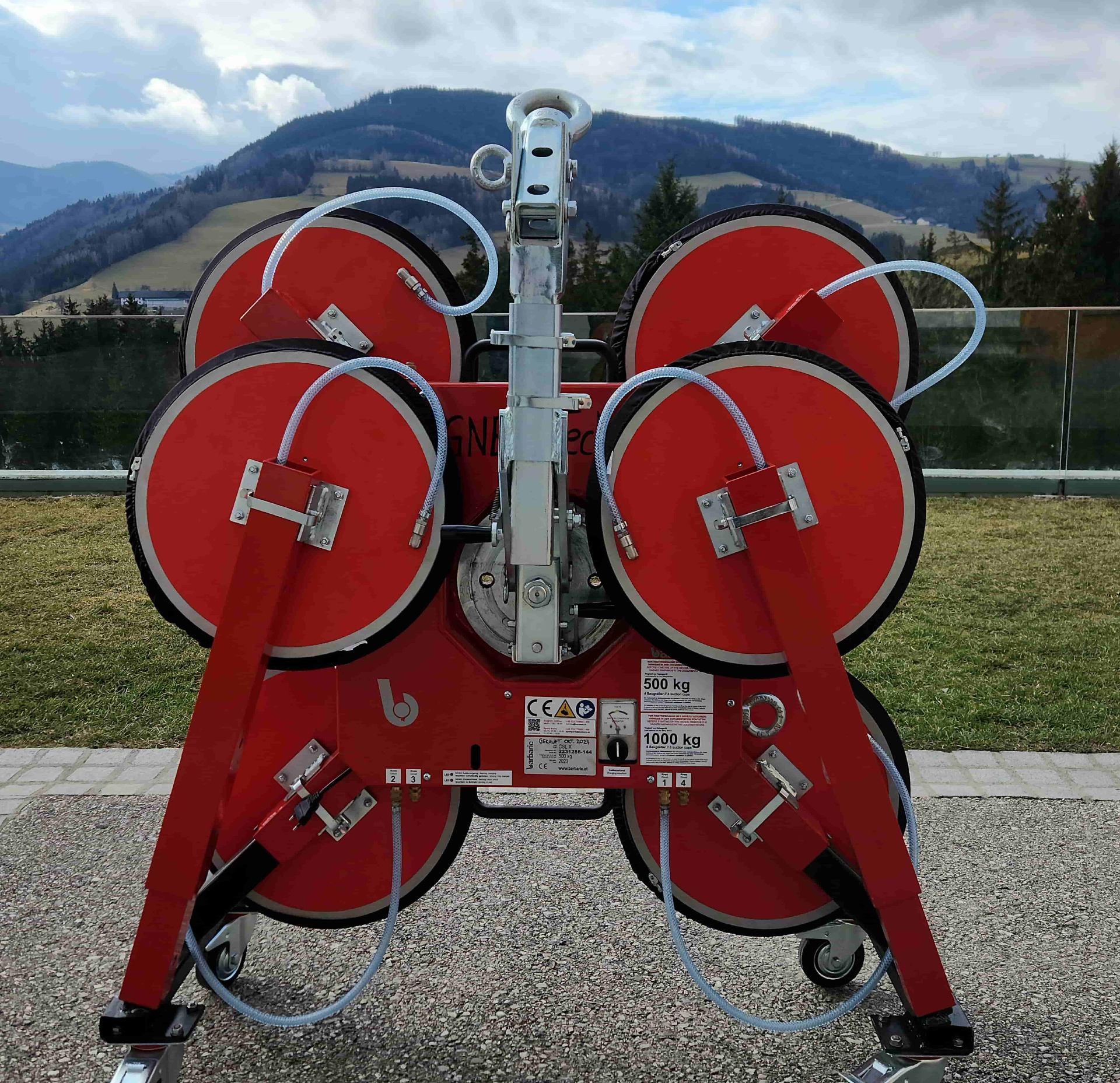 Glassauger AJ 1000 kg 4